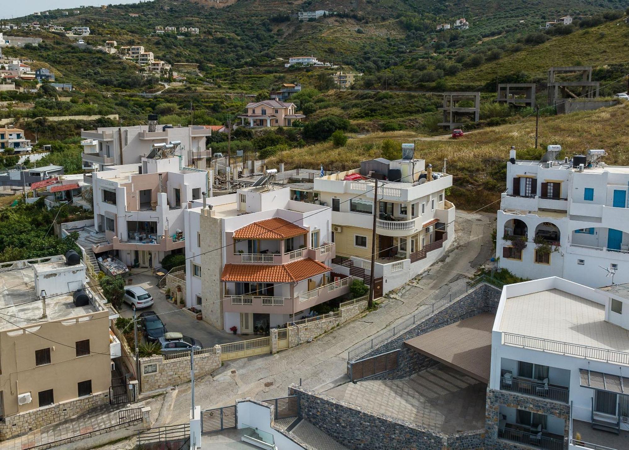 Verkon Villas Seaview Senses Ajía Pelajía Kültér fotó