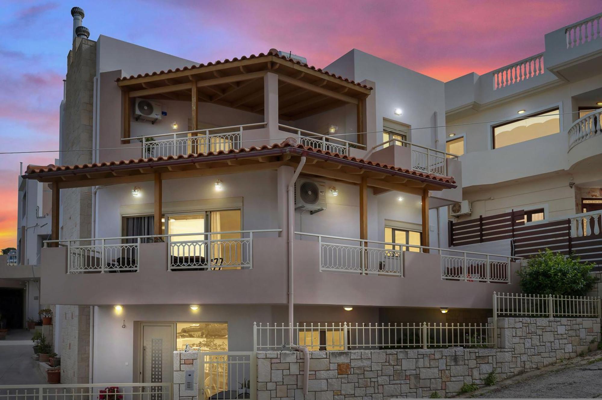 Verkon Villas Seaview Senses Ajía Pelajía Kültér fotó